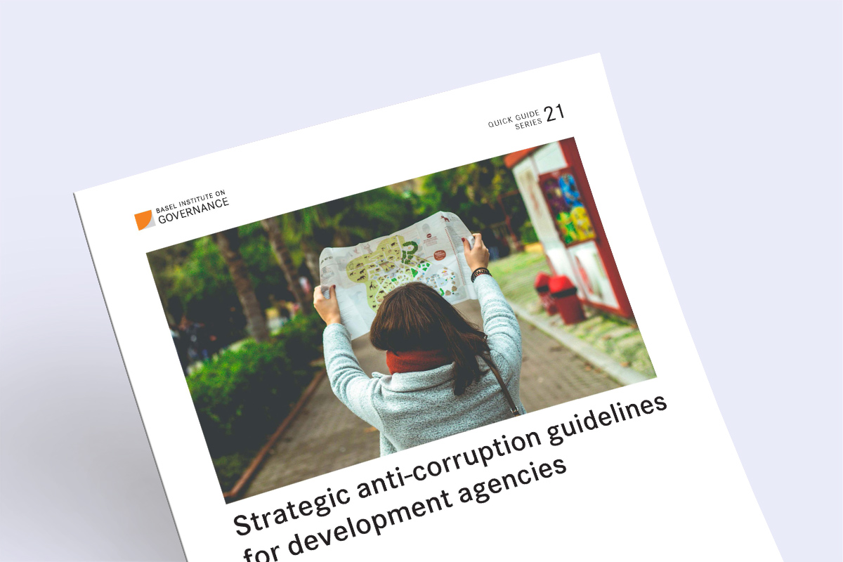 Quick guide to strategic anti-corruption guidelines for development agencies