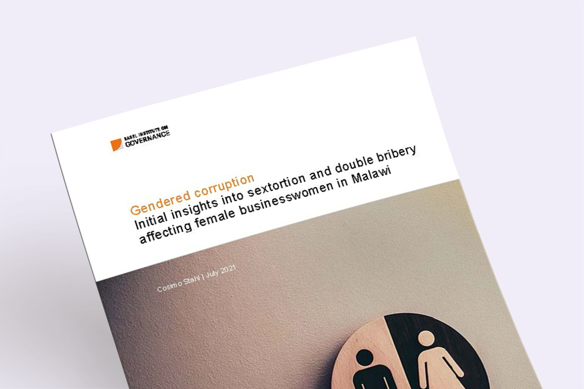 New report on sexual corruption