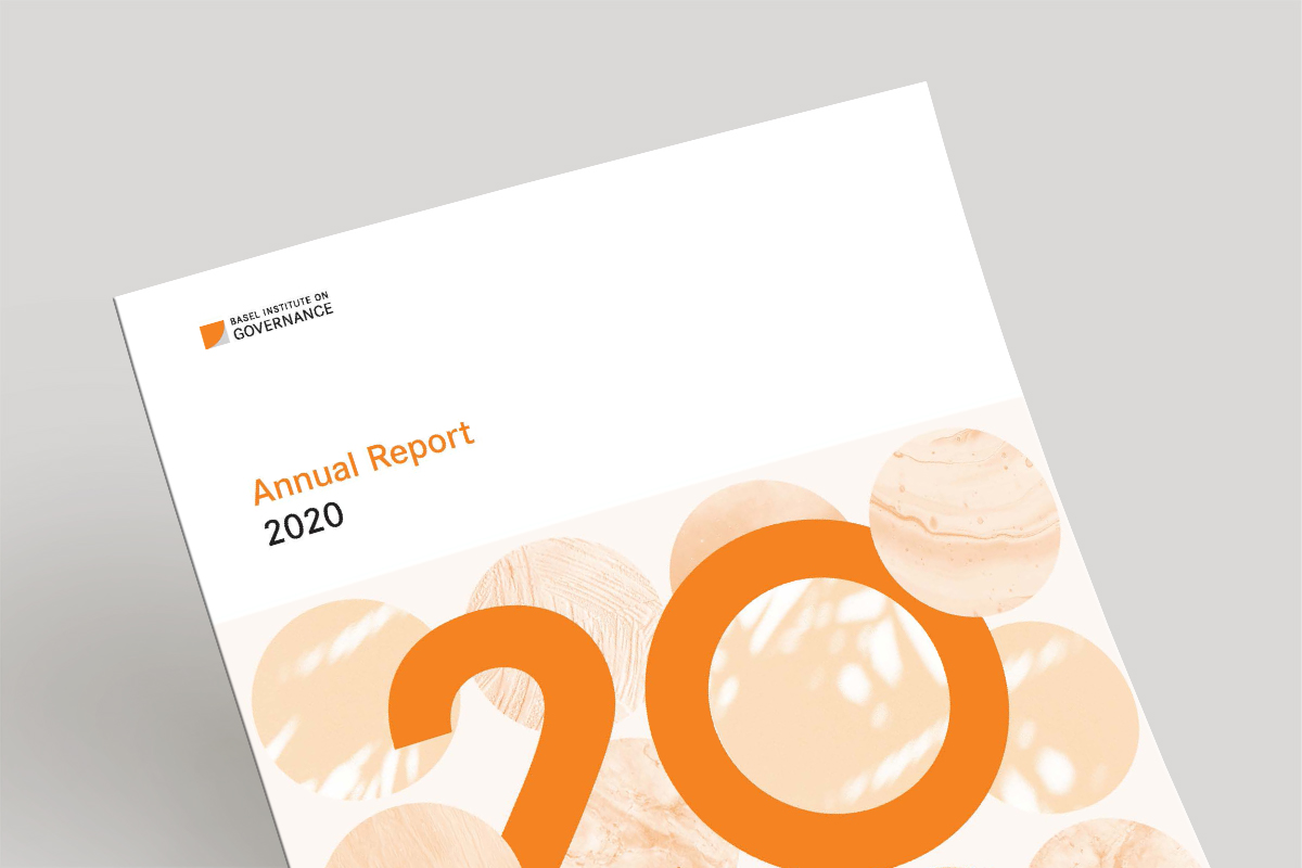 Annual report 2020 cover page