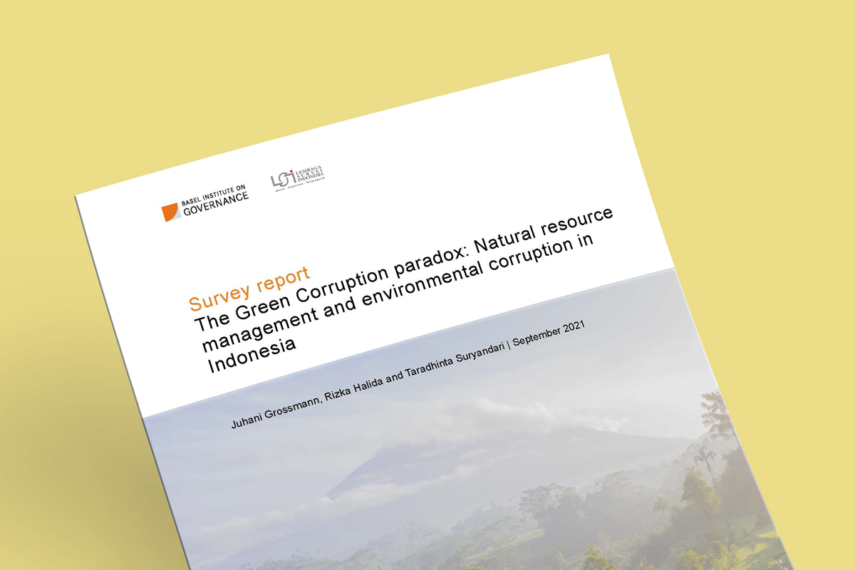 Indonesia corruption and environment survey report