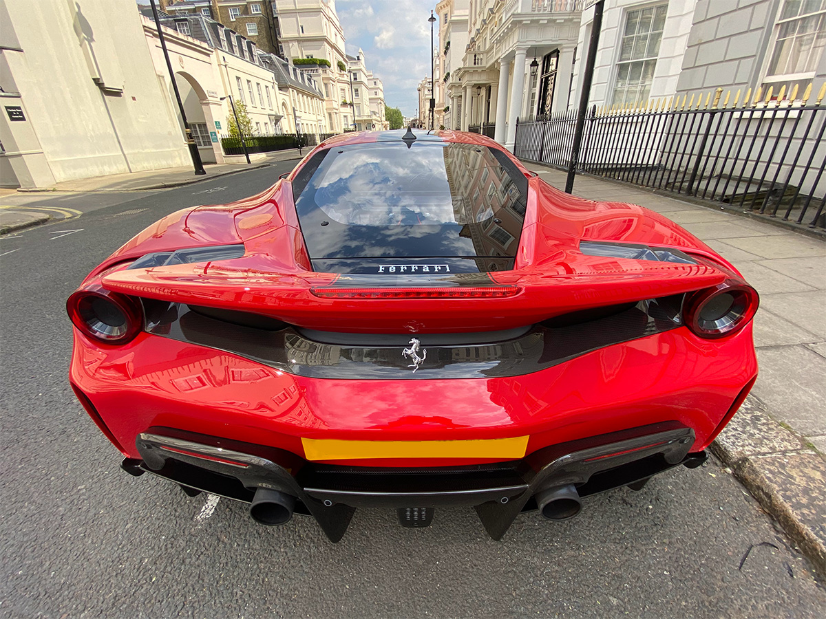 A Ferrari on Lyall Street, Belgravia