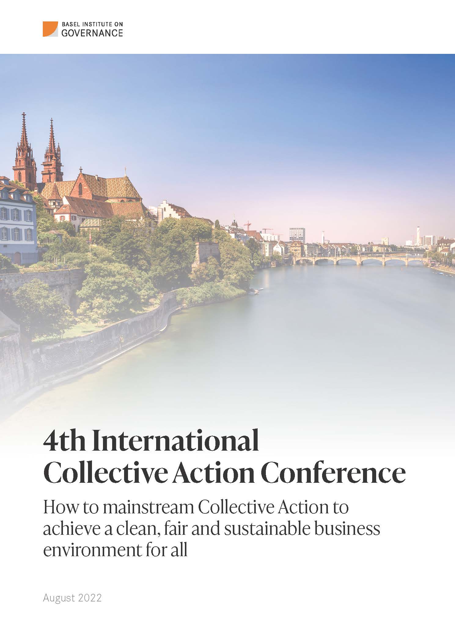 Cover page of Collective Action Conference 2022 report