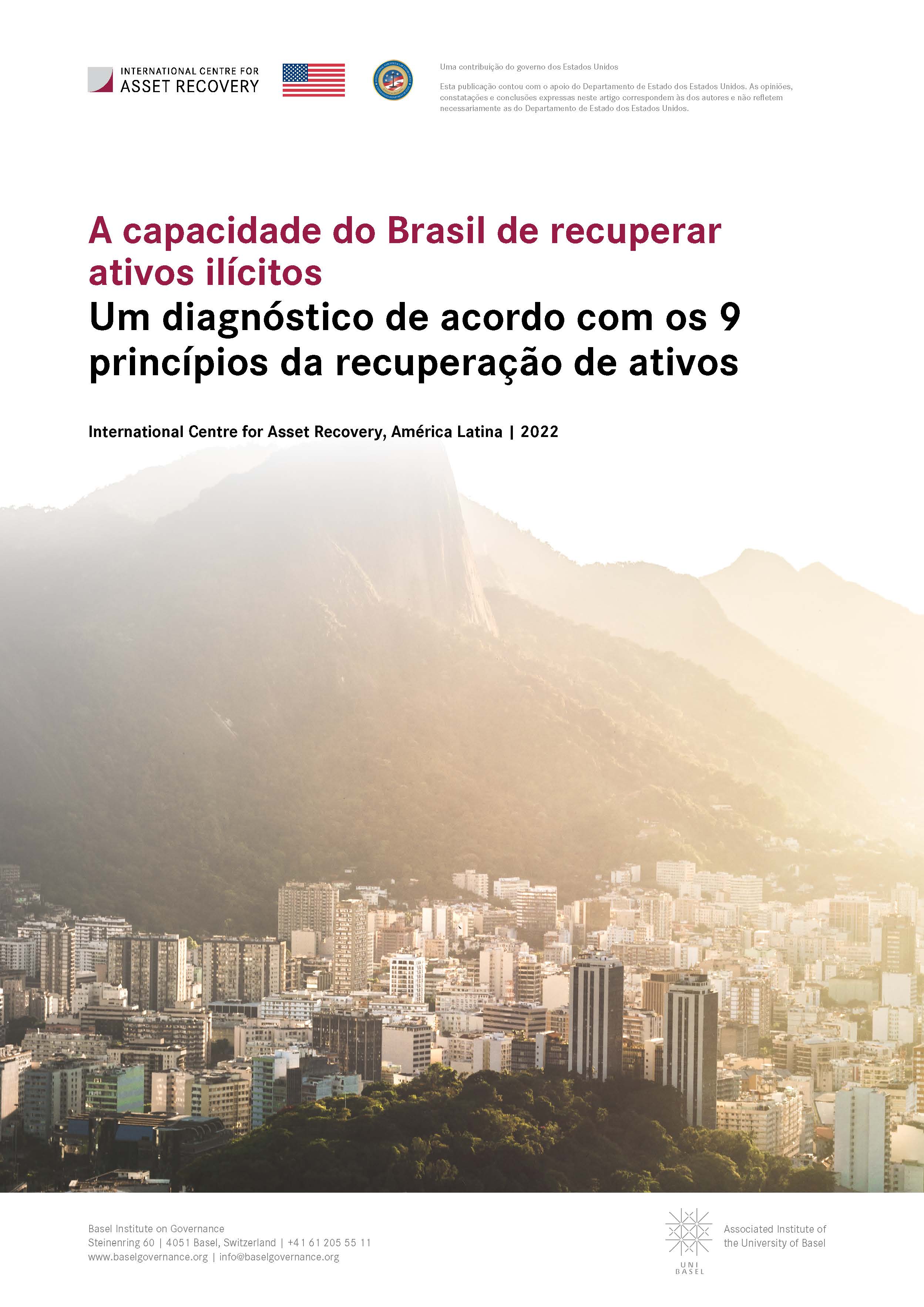 A capacidade do Brasil de recuperar ativos ilícitos: Um diagnóstico de  acordo com os 9 princípios da recuperação de ativos