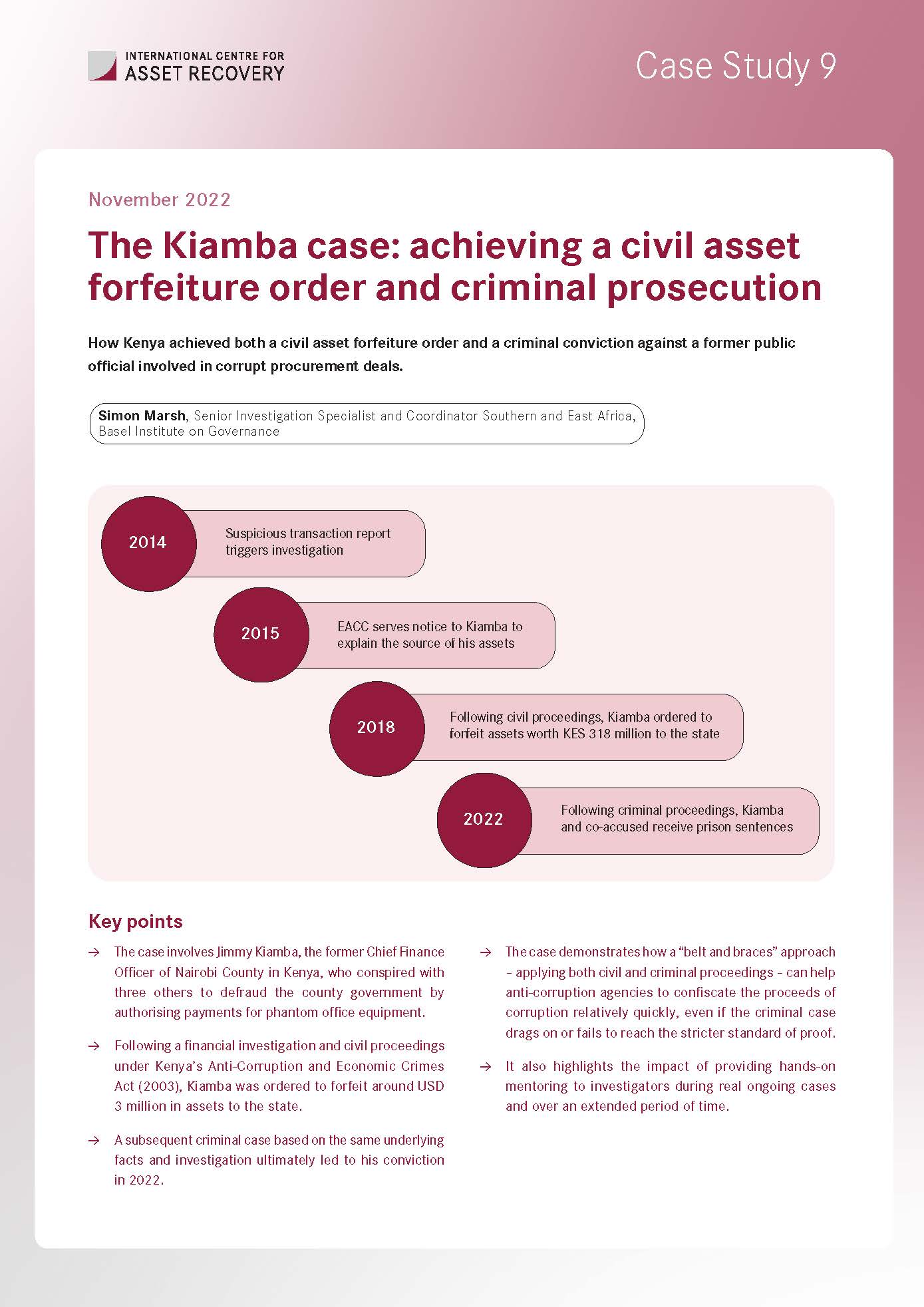 Case Study 9 cover page