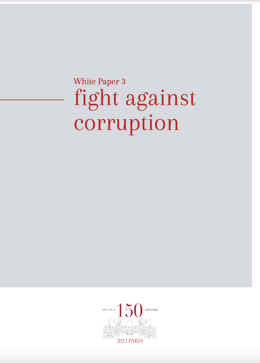 White Paper 3 - fight against corruption