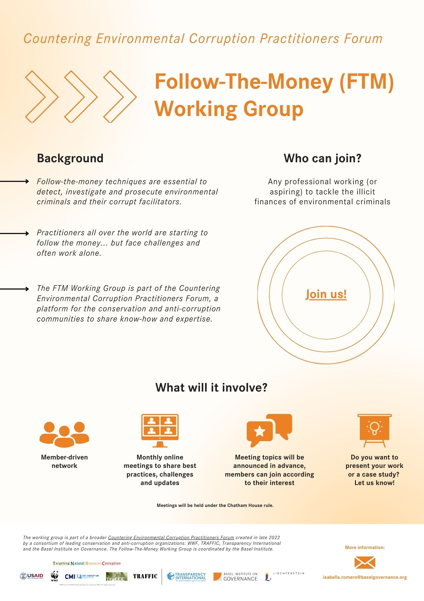 Follow-The-Money Working Group flyer