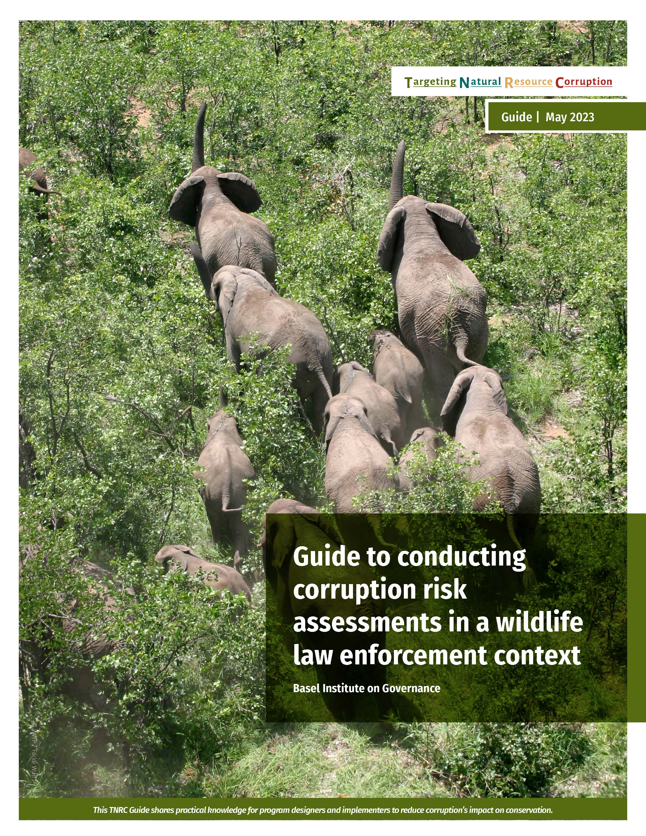 Cover page of how-to guide to corruption risk assessments