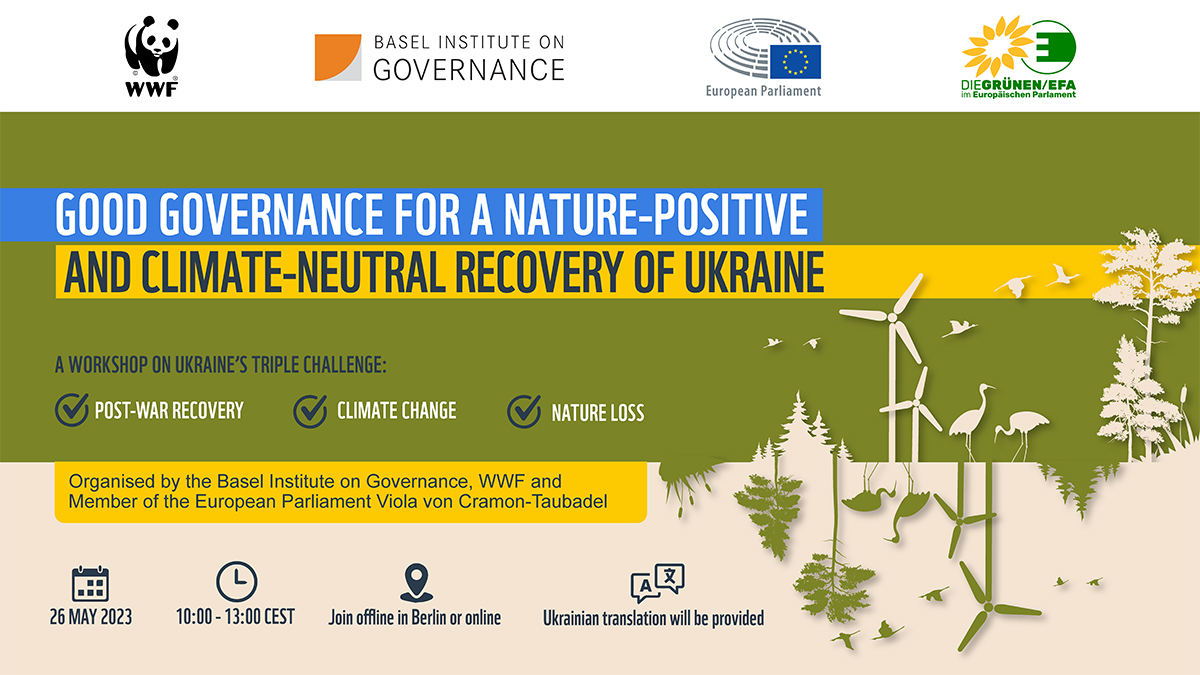 Workshop: good governance for a nature-positive and climate-neutral recovery of Ukraine