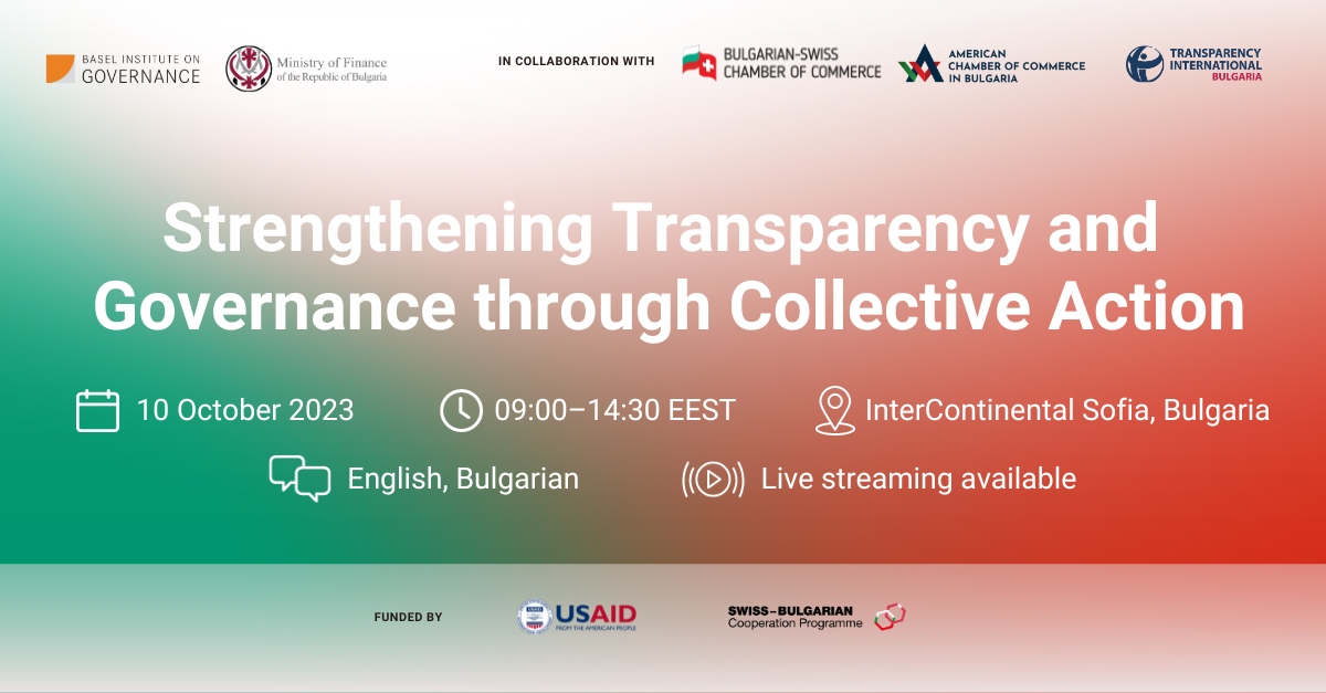 High-level forum: Strengthening transparency and governance