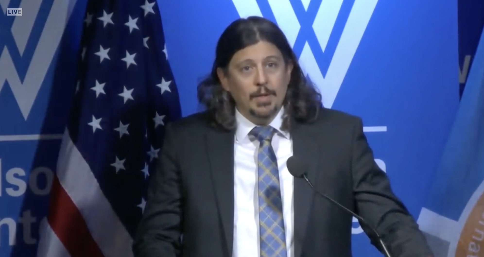 Richard Nephew, Coordinator on Global Anti-Corruption, U.S. Department of State, speaking at an event on Green Corruption at the Wilson Center