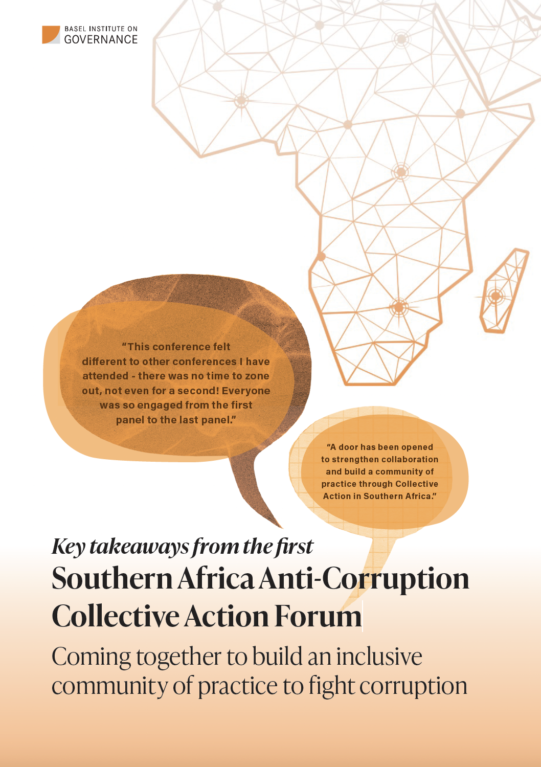 Cover of the 2023 Southern Africa Report