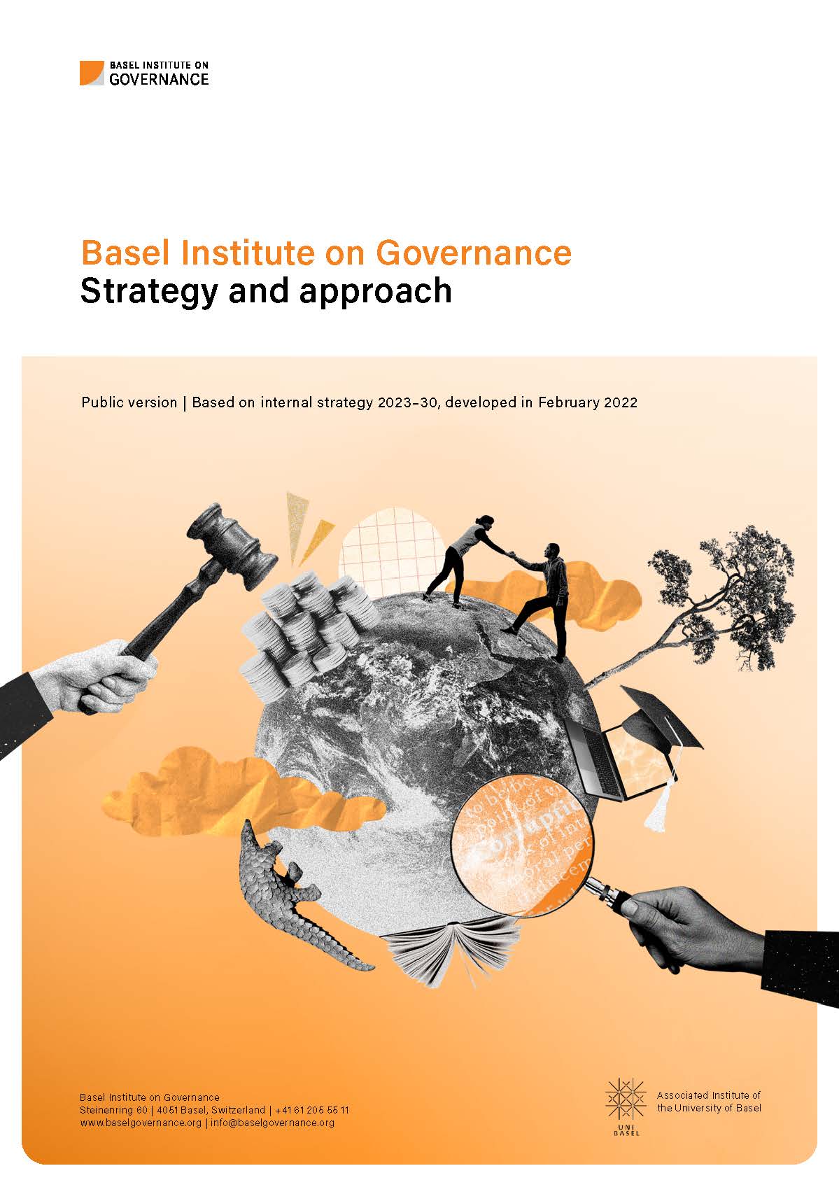 Cover page of Basel Institute strategy