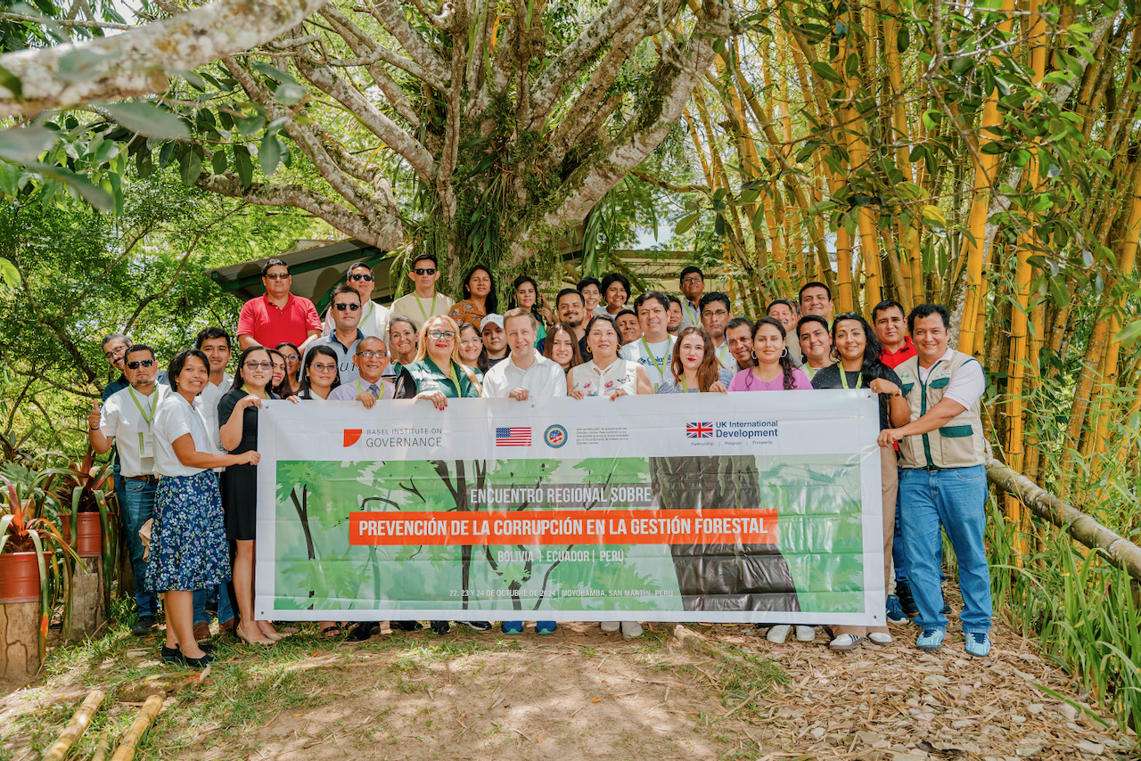 Group photo from Regional Meeting on Anti-Corruption in Forest Management