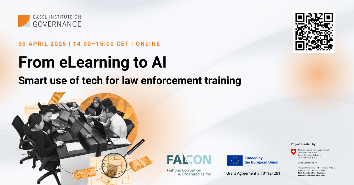 From eLearning to AI event on use of tech for law enforcement training