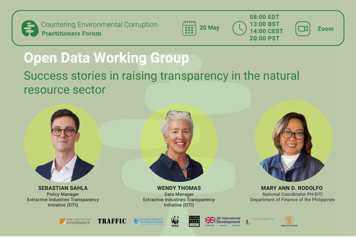 Open Data Working Group event 20 May