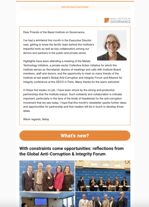 Newsletter April 2025