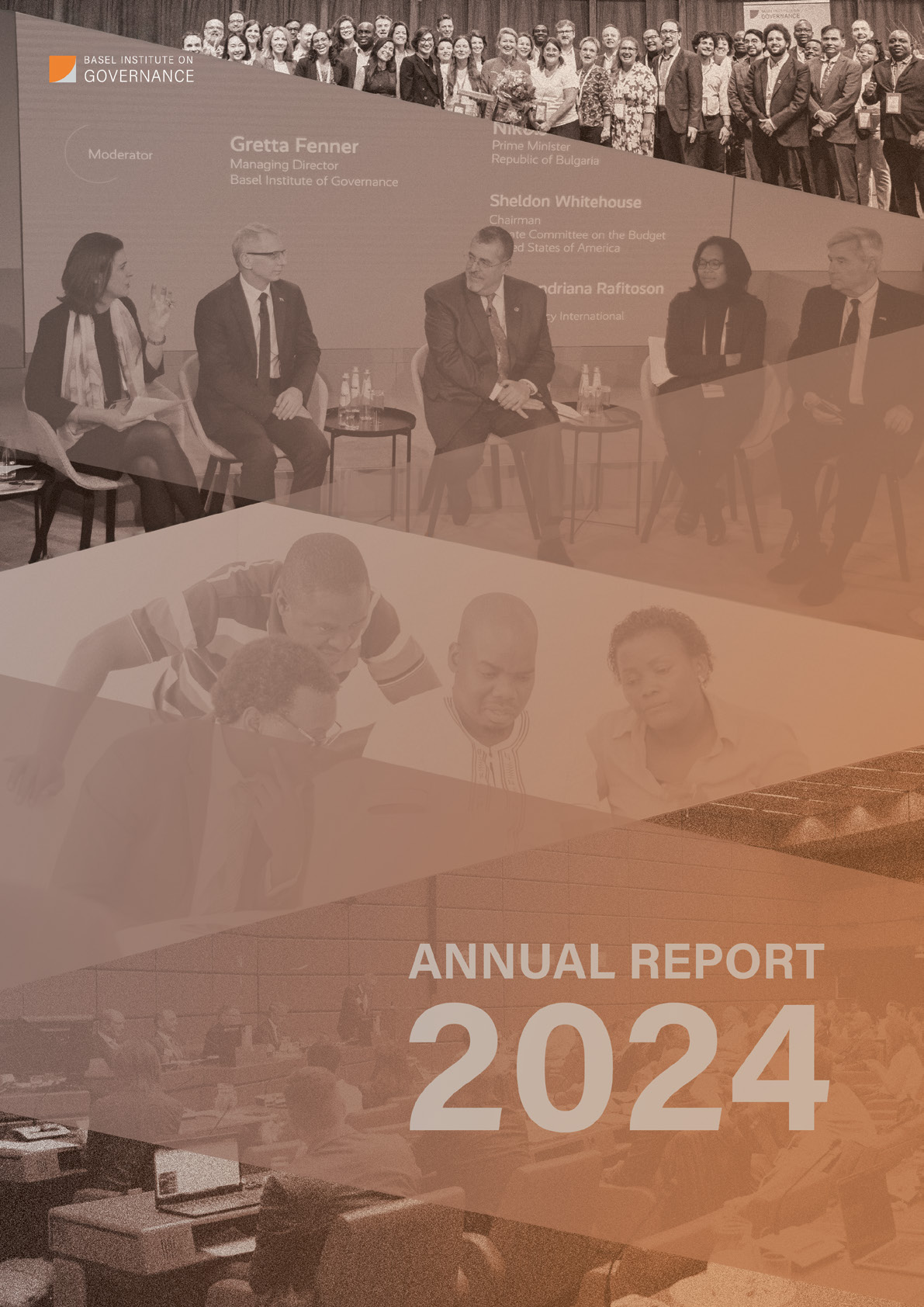 Cover page of Annual Report 2024 – Basel Institute on Governance