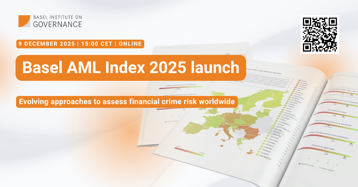 Basel AML Index launch 2025