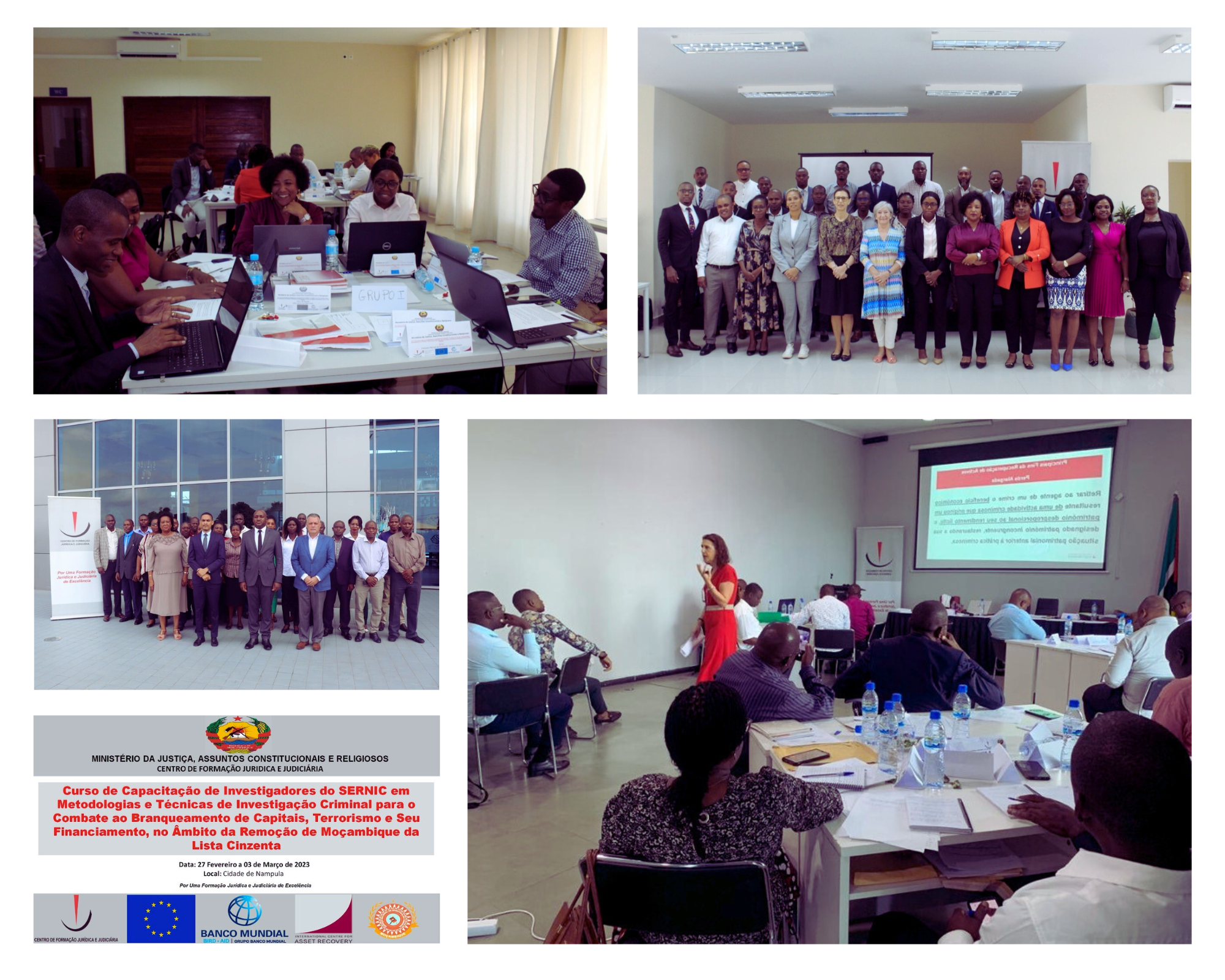Various trainings from Mozambique