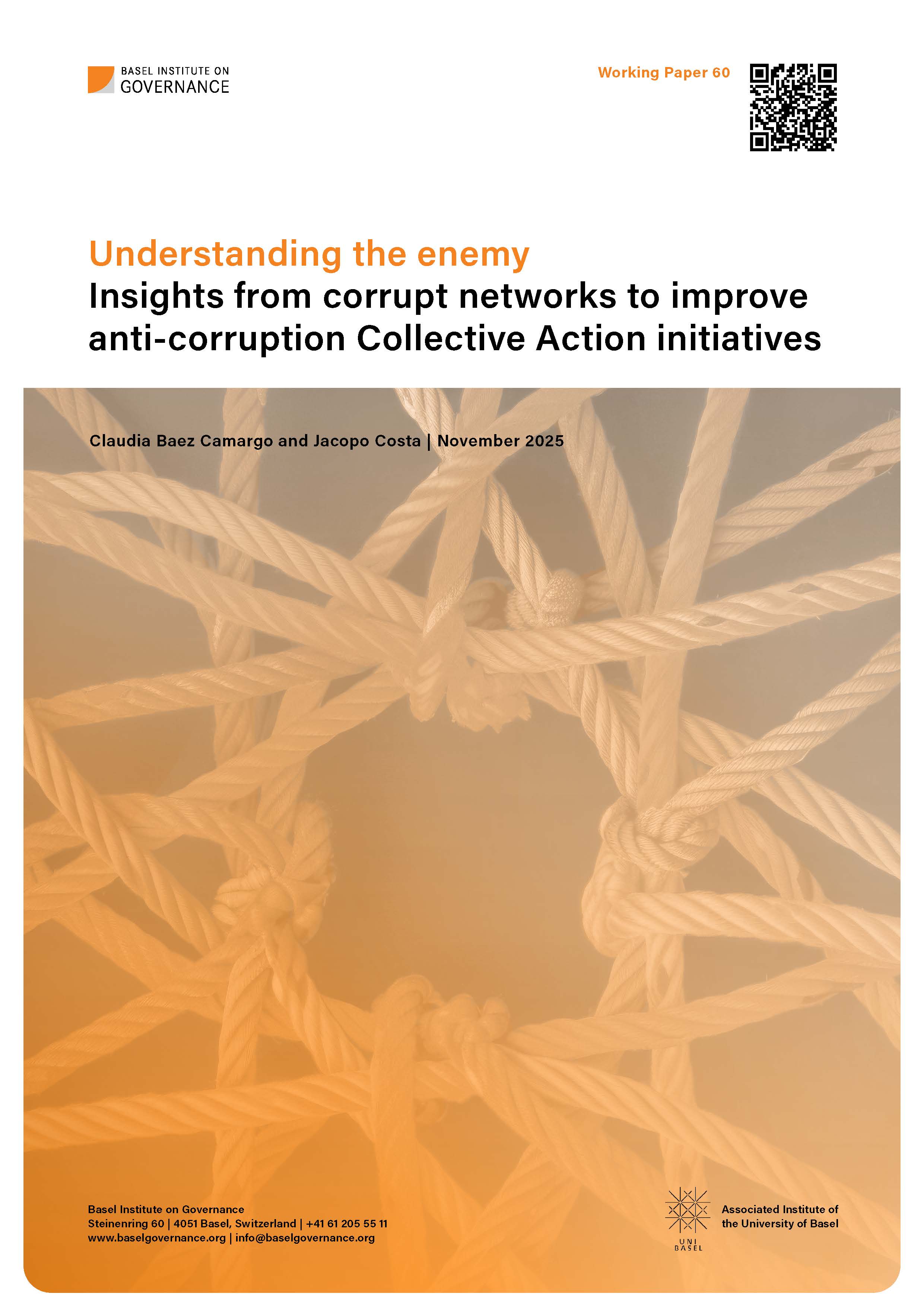 Cover page of Working Paper 60_Understanding the enemy