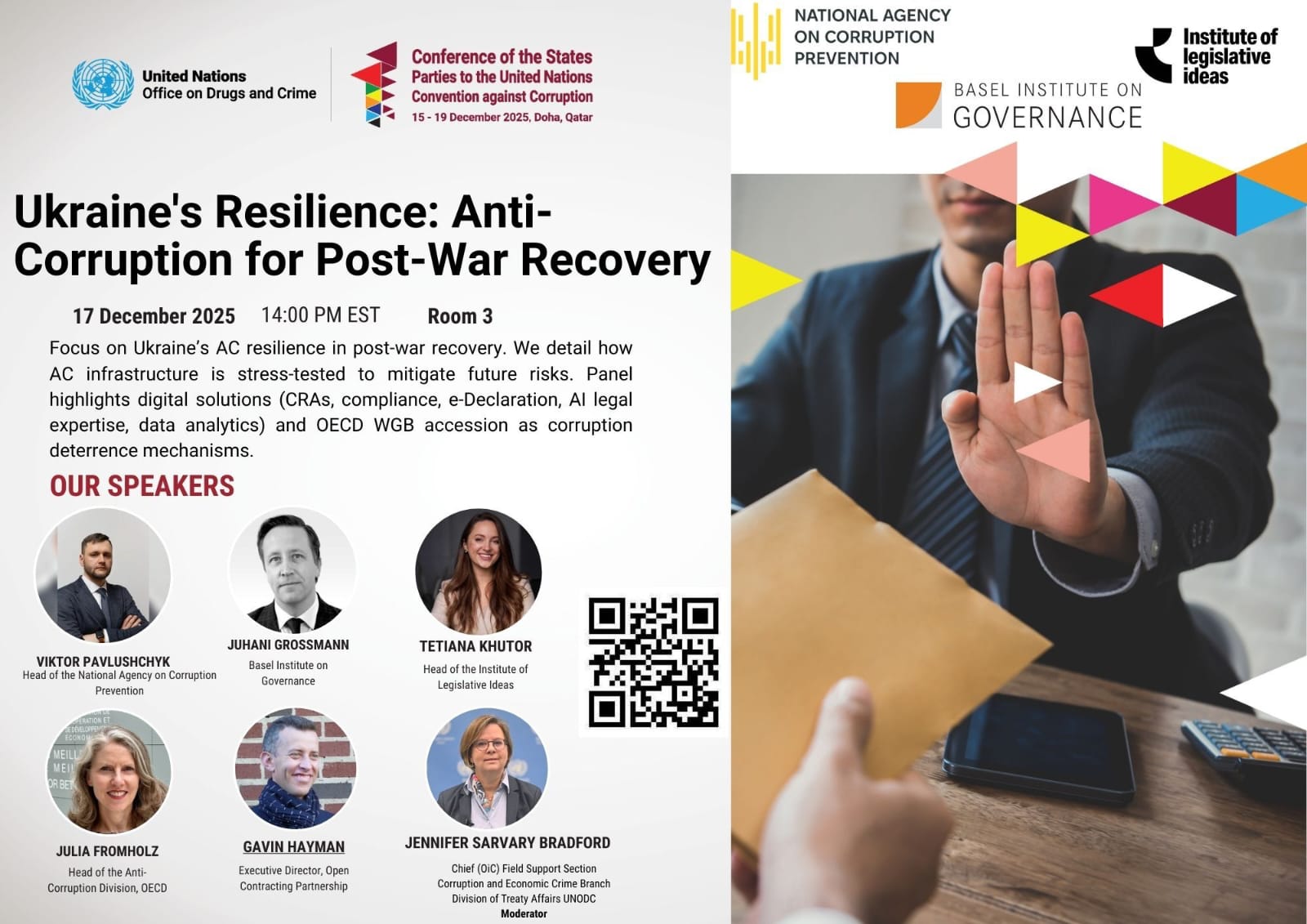 CoSP 11 side event on Ukraine's resilience