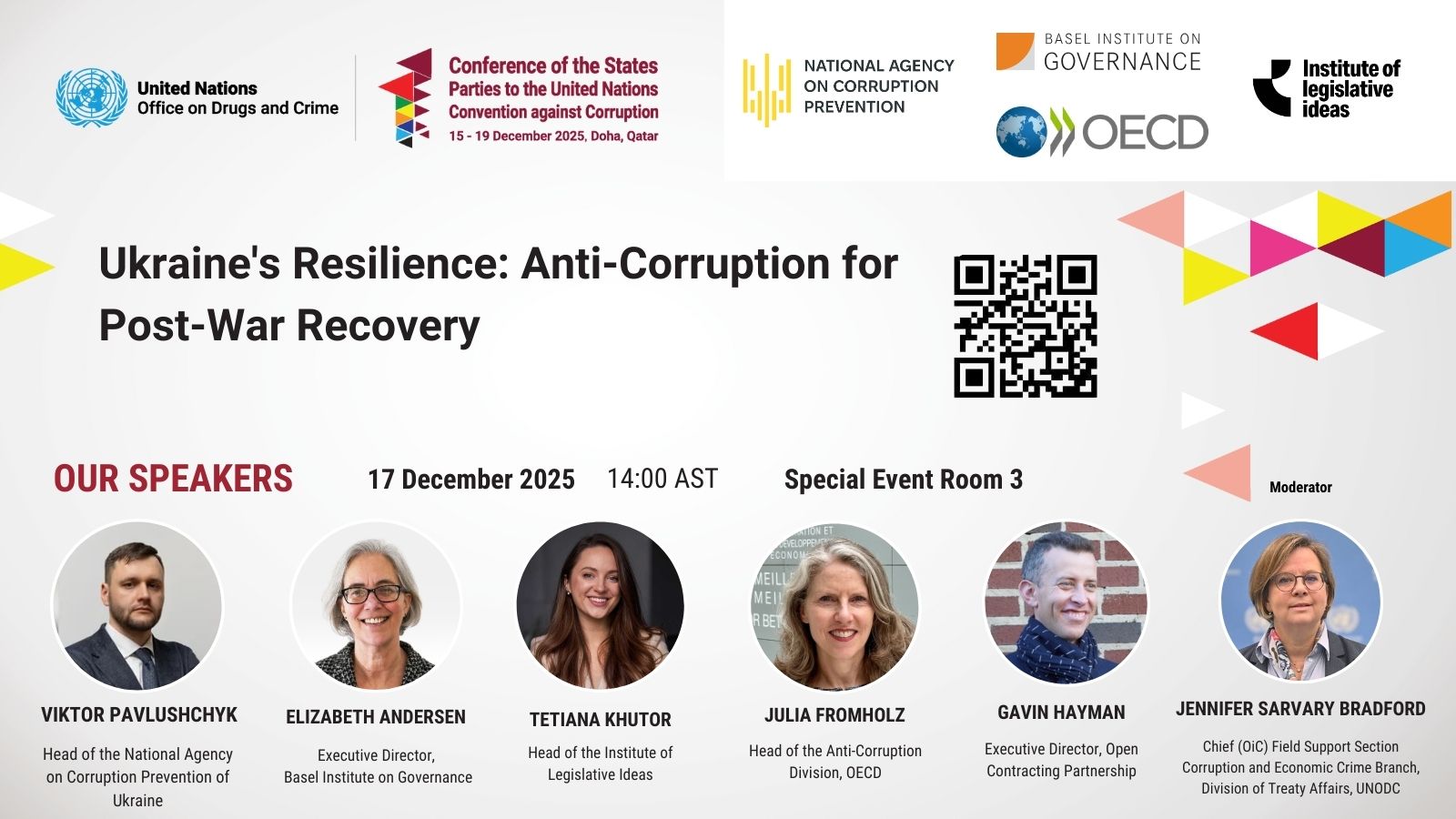 Ukraine panel at CoSP11