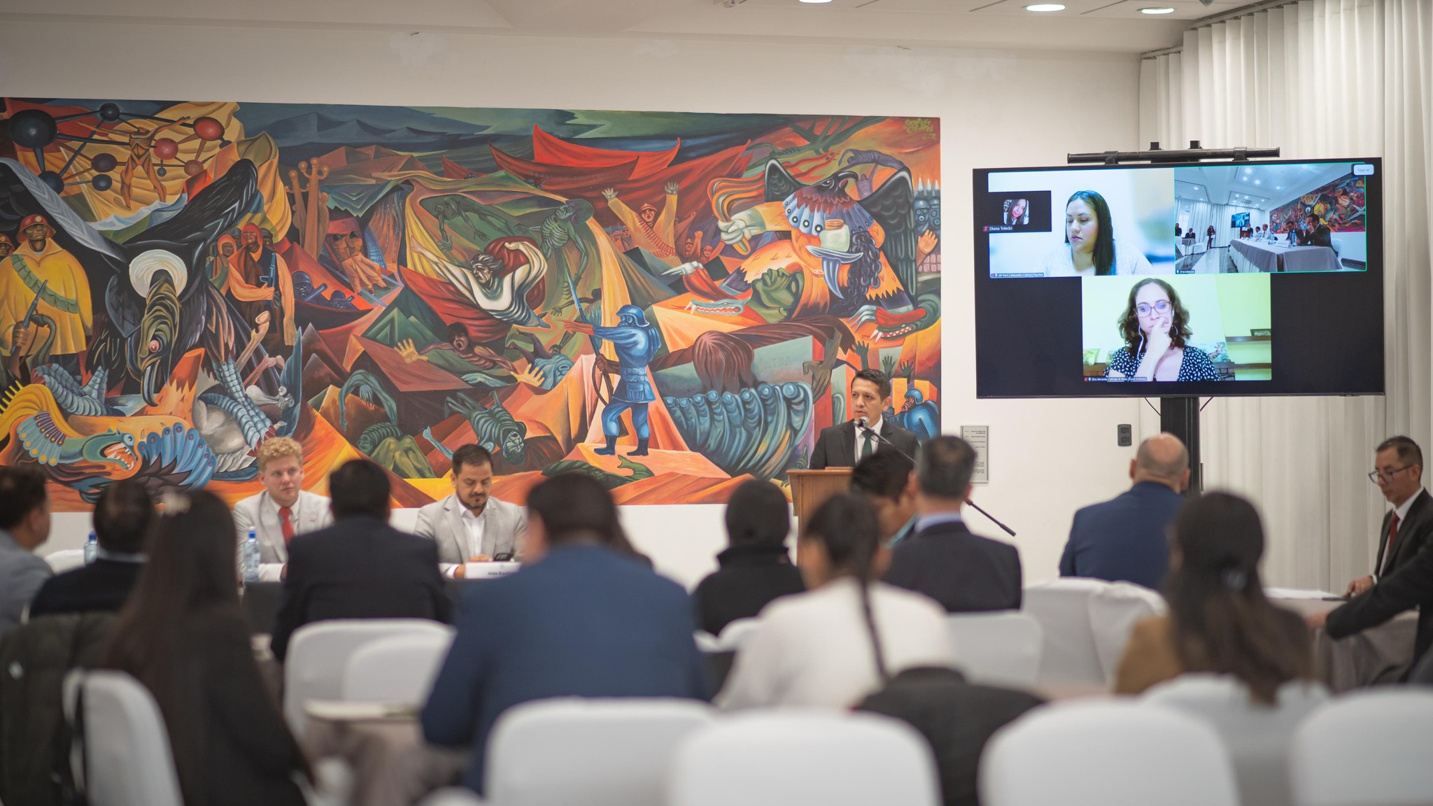 Bolivia green corruption meeting