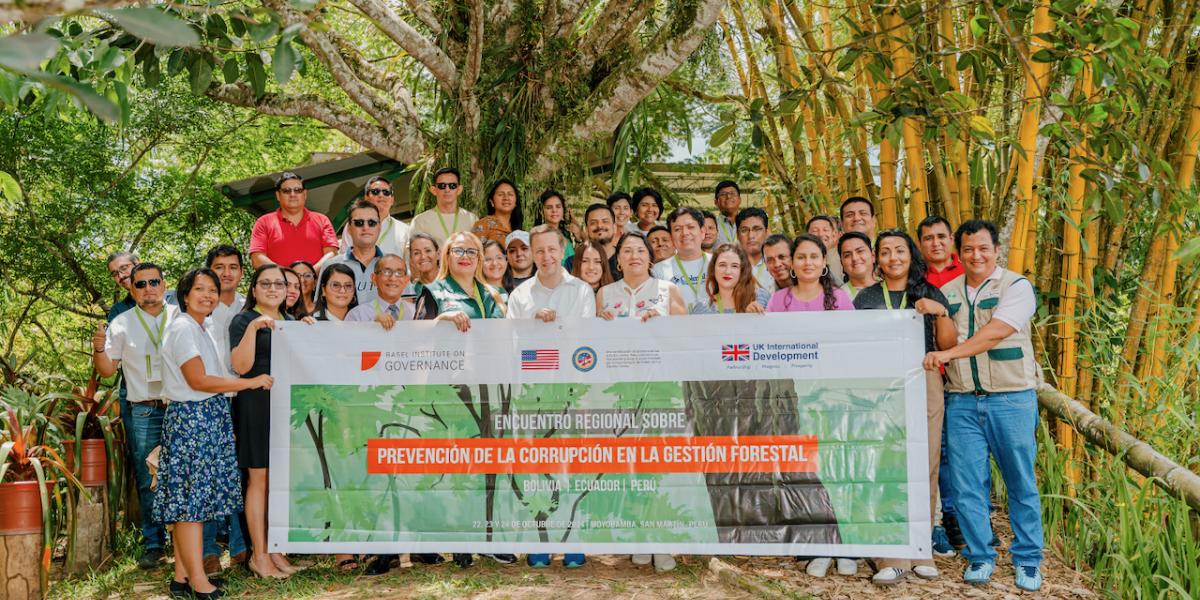 Group photo from Regional Meeting on Anti-Corruption in Forest Management