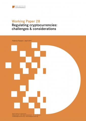 Working Paper 28 Regulating Cryptocurrencies Challenges And Considerations Basel Institute On Governance Working Paper 28 Regulating Cryptocurrencies Challenges And Considerations Basel Institute On Governance